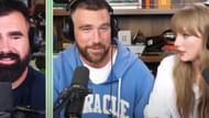 A still from the podcast (Image via youtube/@New Heights)